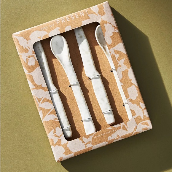 Anthropologie BRAND NEW, Harriet Mezze Flatware - Picture 1 of 2